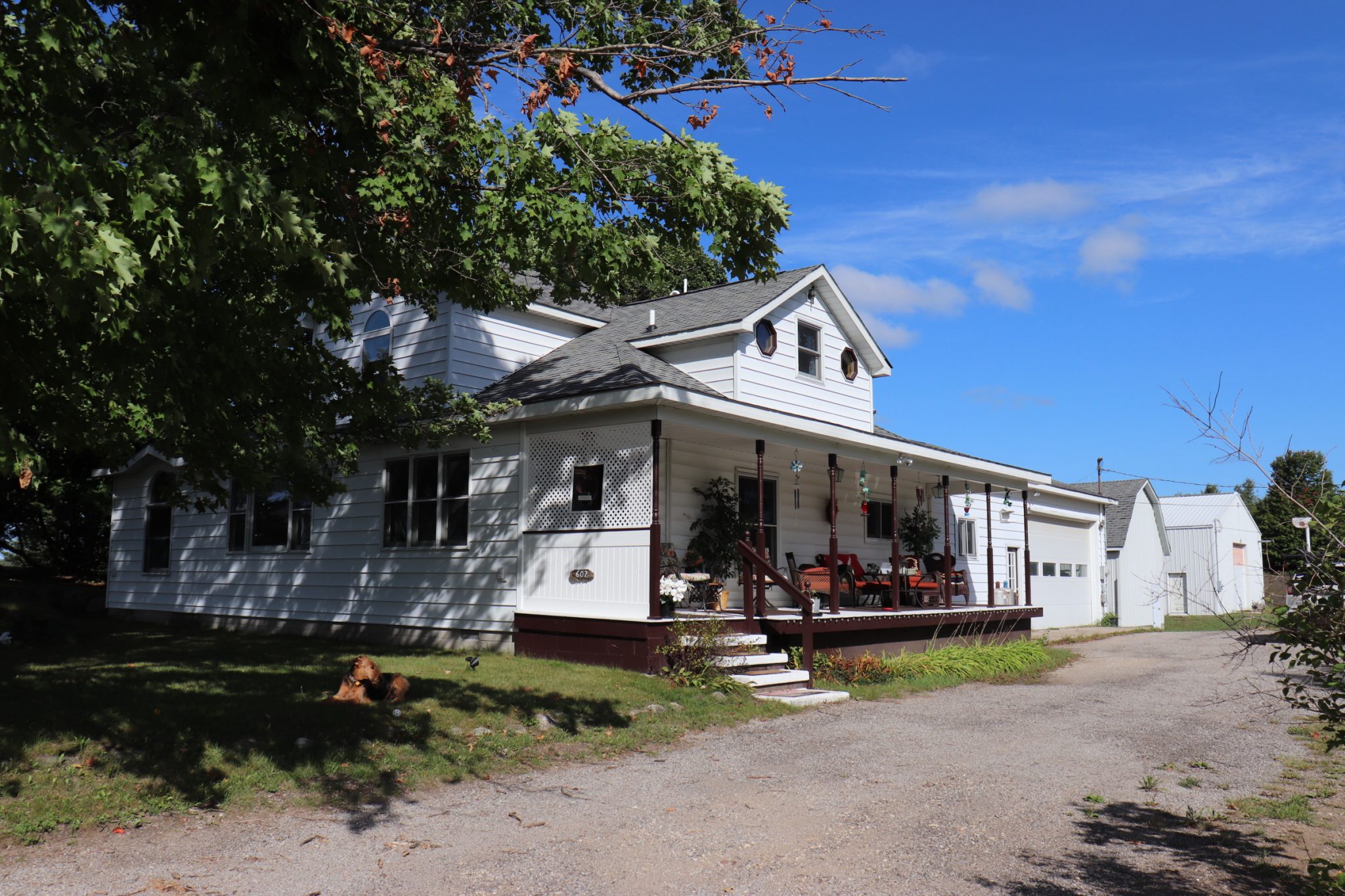 Dan and Vickie's home in Manton, MI.