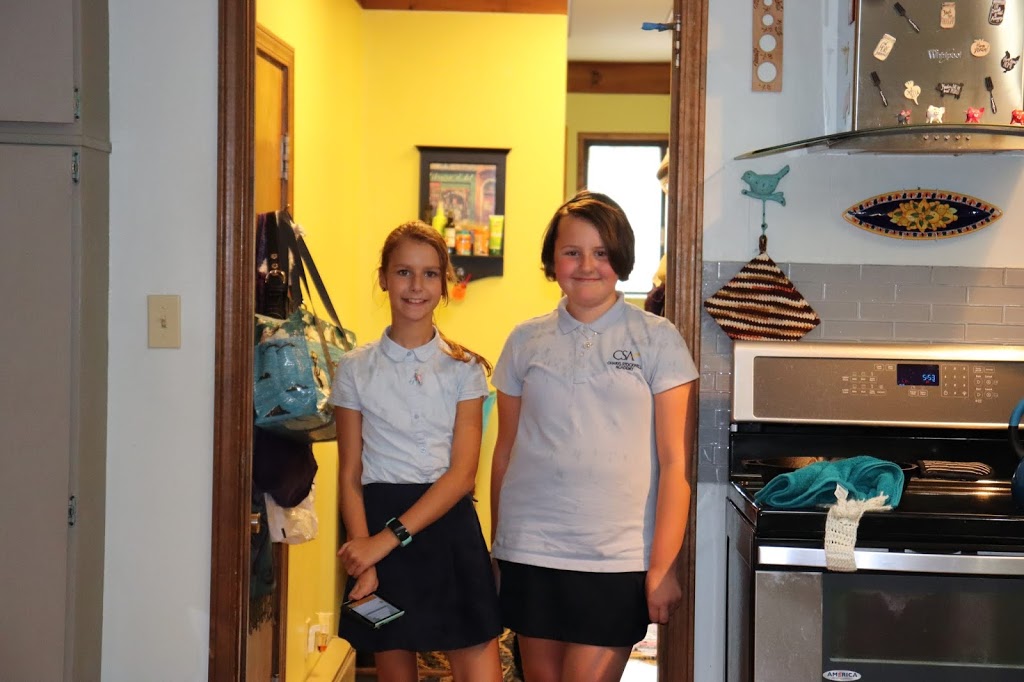 Anaka (right) and her best friend Avery