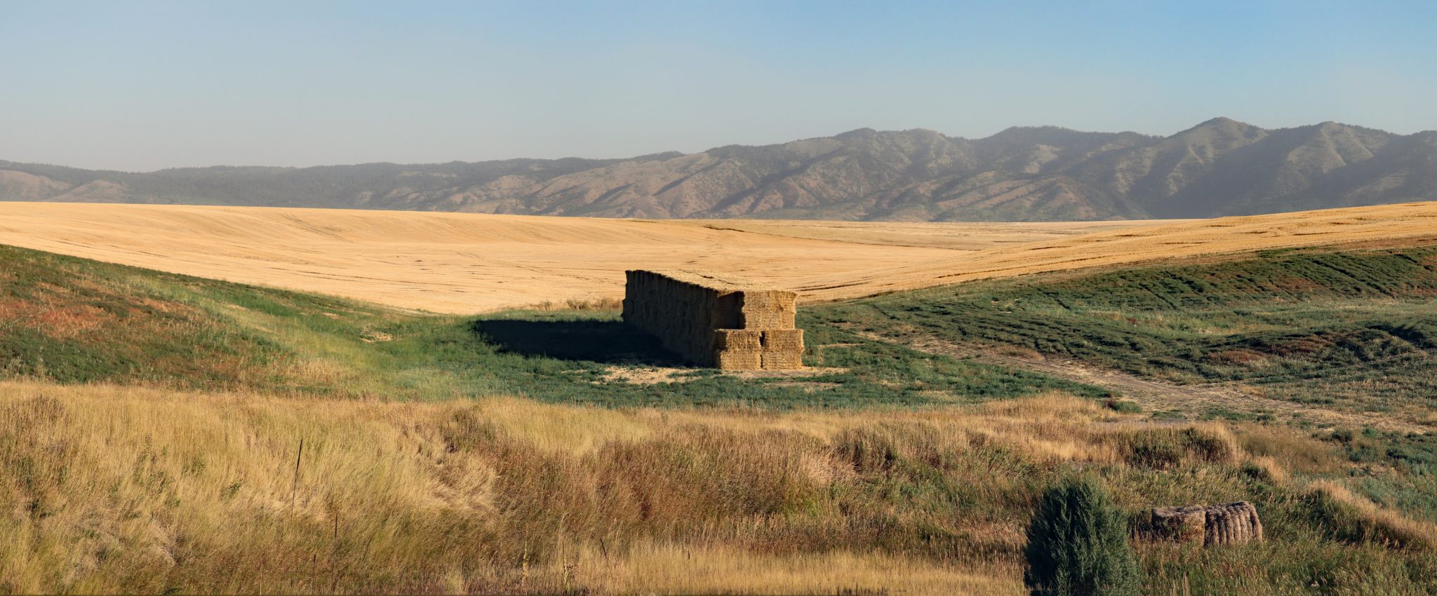 Haystack in Swan Valley, Idaho.