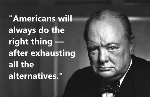 Churchill on America on picsmine-com