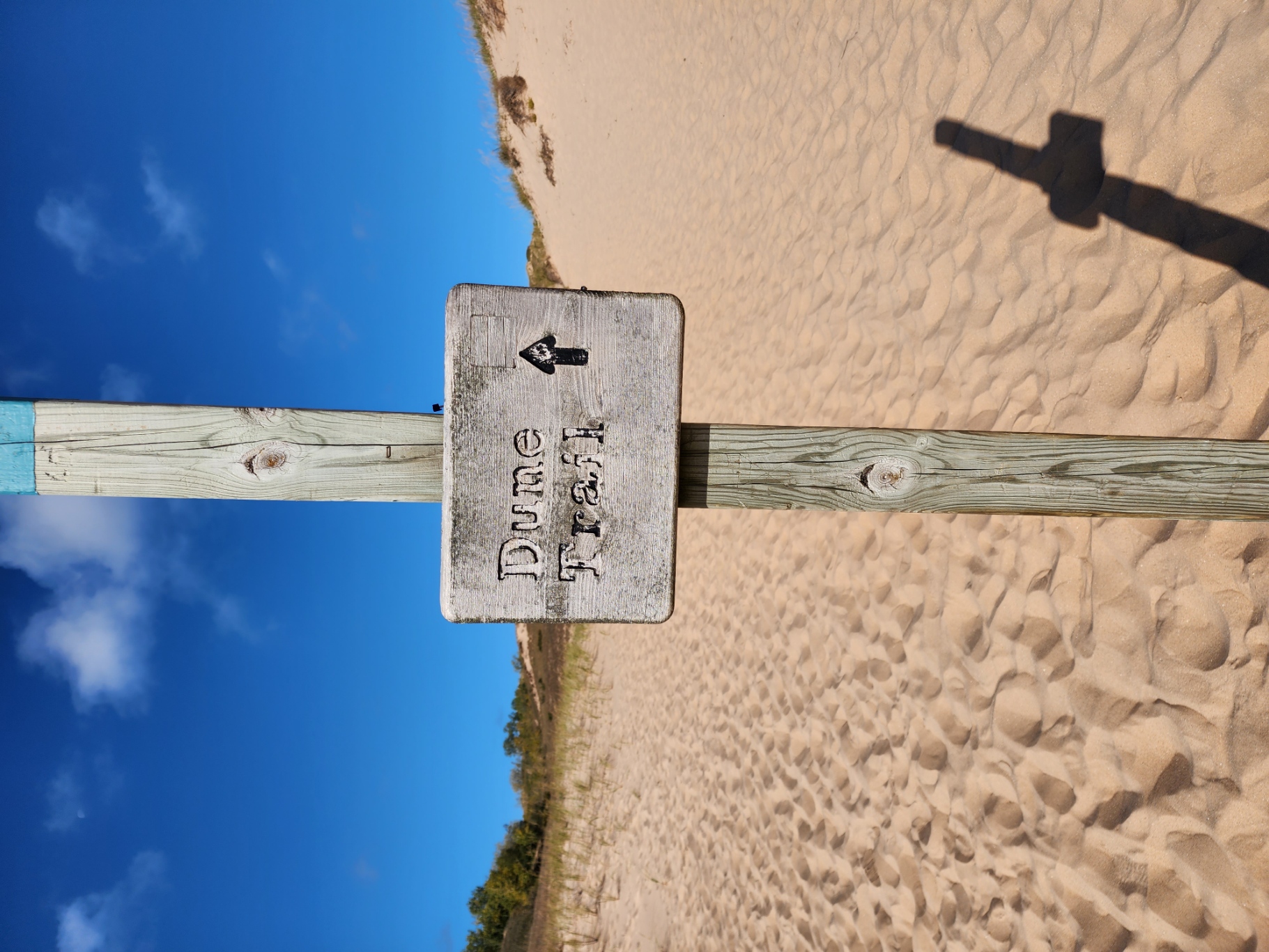 dune trail sign Dune sign trail