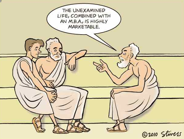 Socrates on the unexamined life