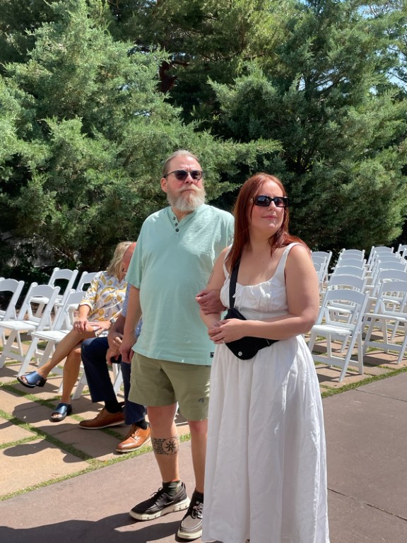 Practicing for the big day
